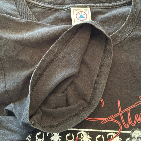 Delta Vintage 1999 Sting WCW Black T-Shirt - Picture 4 of 9